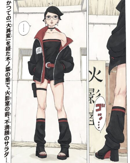 Sarada Uchiha em Boruto