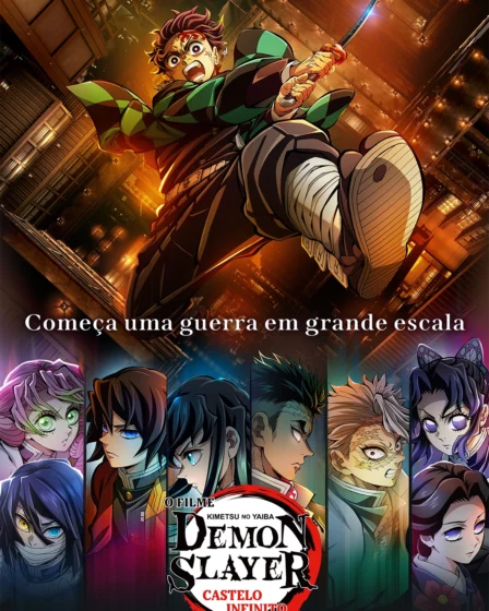 Demon Slayer Castelo Infinito