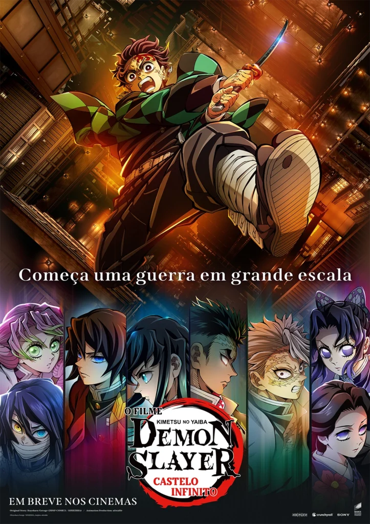 Demon Slayer Castelo Infinito